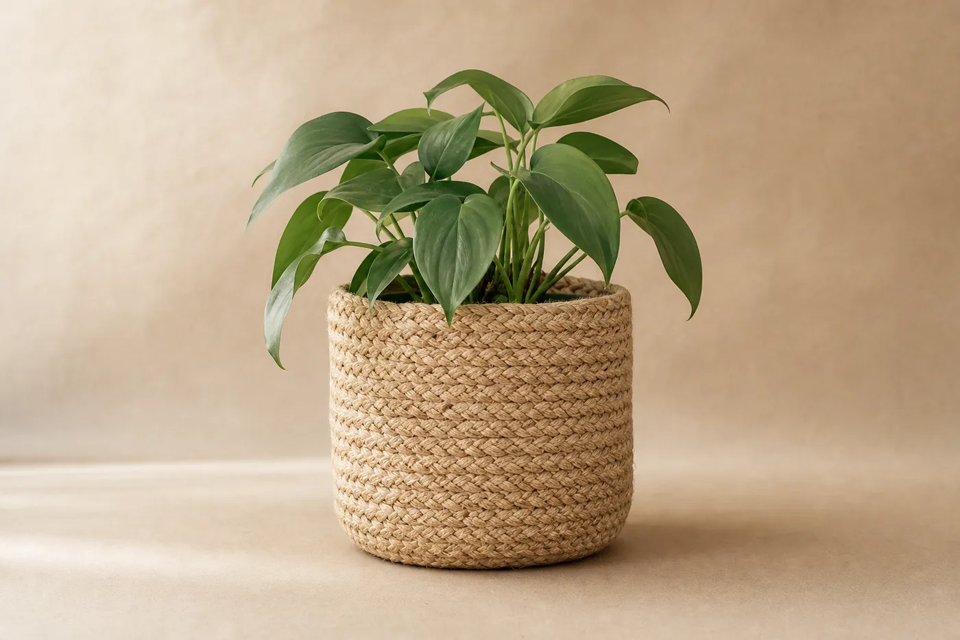 Cache-Pot Jute Tressée Atelier