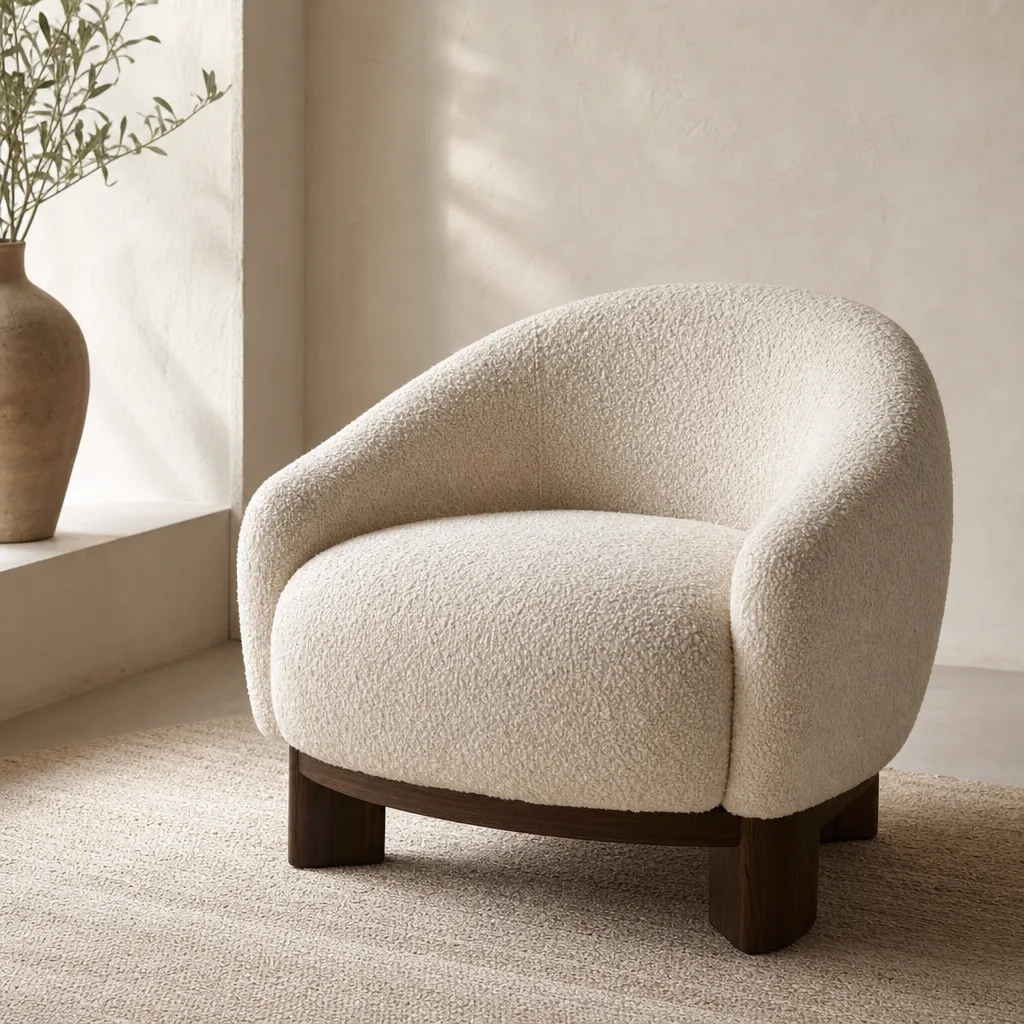 Collection Fauteuil Bouclé Design — Série 20